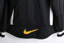 "NIKE" black × yellow switching track jacket