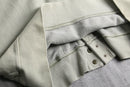 faded khaki hooded jacket