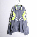 neon color sporty track jacket