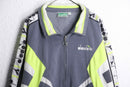 neon color sporty track jacket