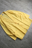90's SAG HARBOR light yellow easy tailored jacket