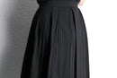 pleats switch wrap middle skirt