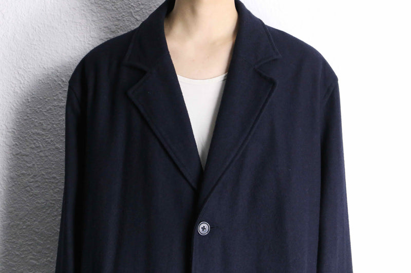 ”KING SIZE” navy XL single chesterfield coat