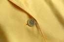 90's SAG HARBOR light yellow easy tailored jacket