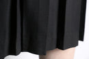 pleats switch wrap middle skirt