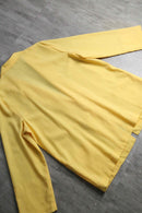 90's SAG HARBOR light yellow easy tailored jacket