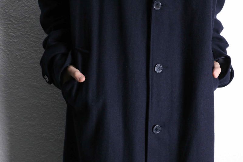 ”KING SIZE” navy XL single chesterfield coat