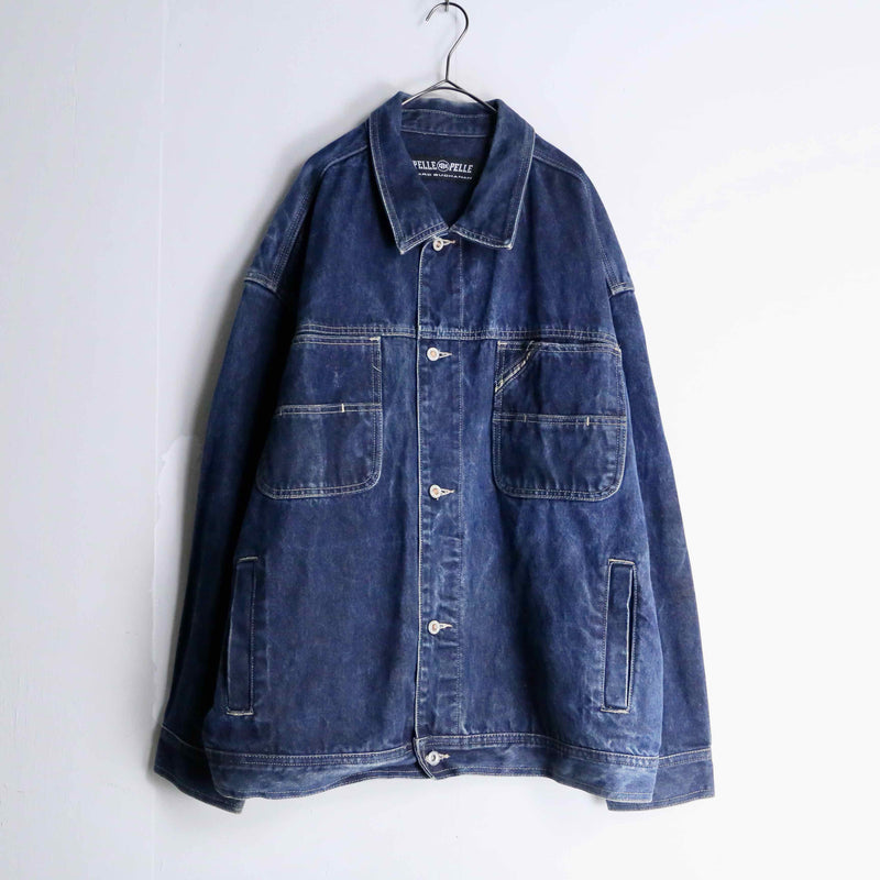 "PELLE PELLE" super loose denim jacket