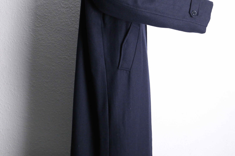 ”KING SIZE” navy XL single chesterfield coat