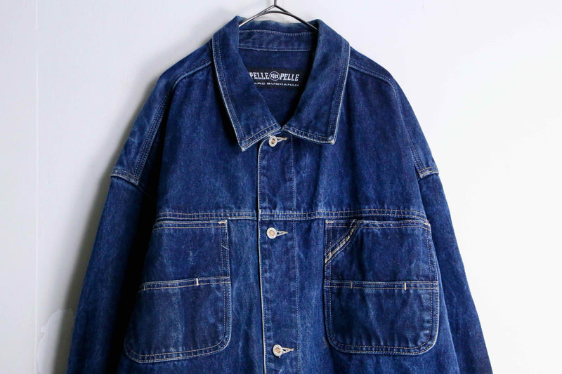 "PELLE PELLE" super loose denim jacket