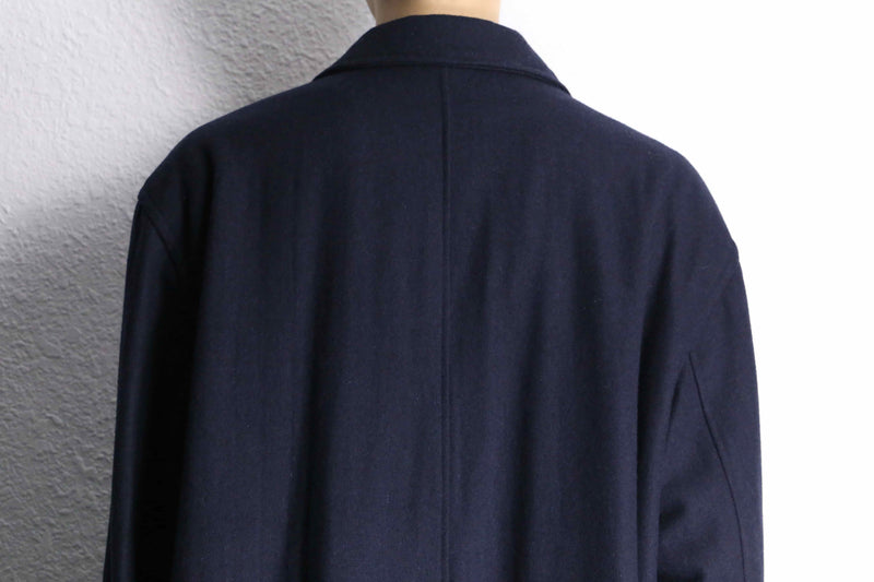 ”KING SIZE” navy XL single chesterfield coat