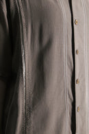 washable silk open collar s/s shirts