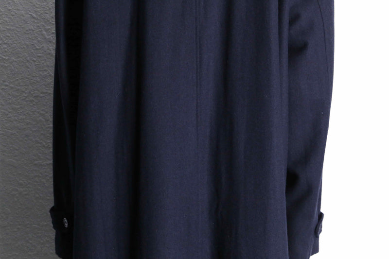 ”KING SIZE” navy XL single chesterfield coat