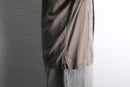 washable silk open collar s/s shirts