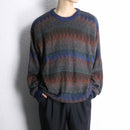 geometry argyle pattern design knit