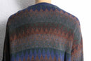geometry argyle pattern design knit