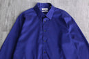 “Calvin Klein” deep blue cotton dress shirt