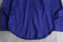 “Calvin Klein” deep blue cotton dress shirt