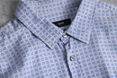 “BOSS HUGO BOSS”geometric pattern L/S shirt