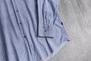 “BOSS HUGO BOSS”geometric pattern L/S shirt