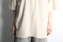 tyrolean edelweiss embroidered half button shirt