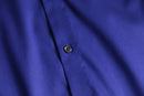“Calvin Klein” deep blue cotton dress shirt