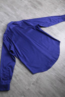 “Calvin Klein” deep blue cotton dress shirt