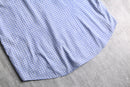 “BOSS HUGO BOSS”geometric pattern L/S shirt