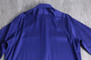 “Calvin Klein” deep blue cotton dress shirt