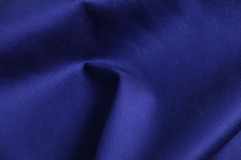 “Calvin Klein” deep blue cotton dress shirt