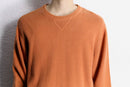"Eddie Bauer" light orange cotton knit