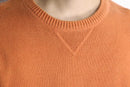 "Eddie Bauer" light orange cotton knit