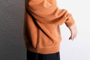 "Eddie Bauer" light orange cotton knit