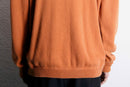 "Eddie Bauer" light orange cotton knit