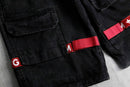 90s M+Francois Girbaud shuttle shorts baggy denim pants