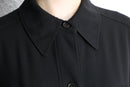 minimal four pocket rayon blend shirt jacket
