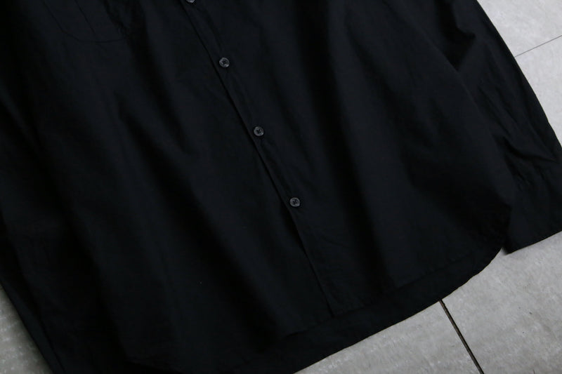 C.P.company garment dye black cotton shirt "NOS"