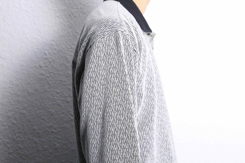 1990's TOWN CRAFT random stripe polo