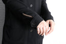 minimal four pocket rayon blend shirt jacket
