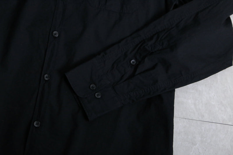 C.P.company garment dye black cotton shirt "NOS"