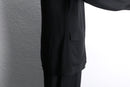 minimal four pocket rayon blend shirt jacket
