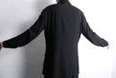 minimal four pocket rayon blend shirt jacket