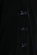 black velours china cardigan