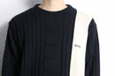 "HUGO BOSS" sophisticated design knit