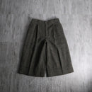 2021AW Omar Afridi dobby tweed pressed shorts