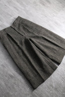 2021AW Omar Afridi dobby tweed pressed shorts
