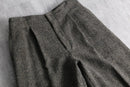 2021AW Omar Afridi dobby tweed pressed shorts