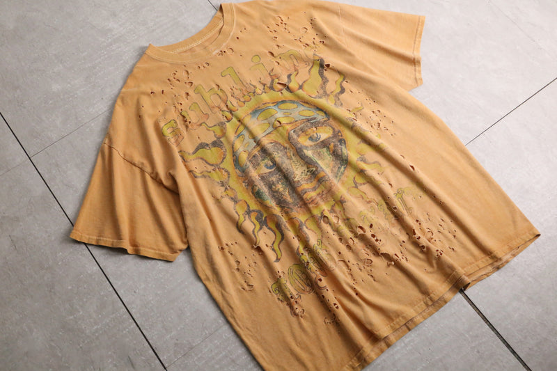 “Sublime” orange damage design s/s tee