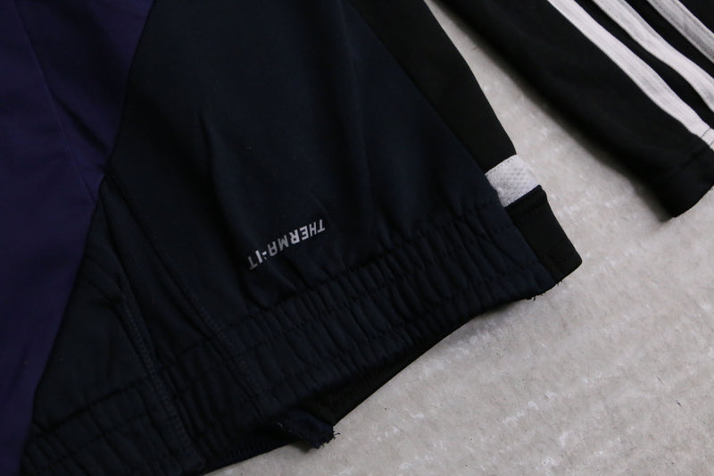 "Re:make" asymmetry docking HAKAMA track pants