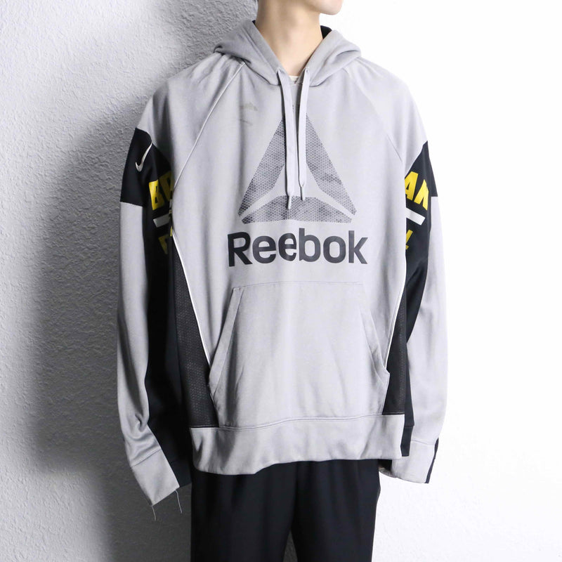 "Re:make" monotone dolman track hoodie